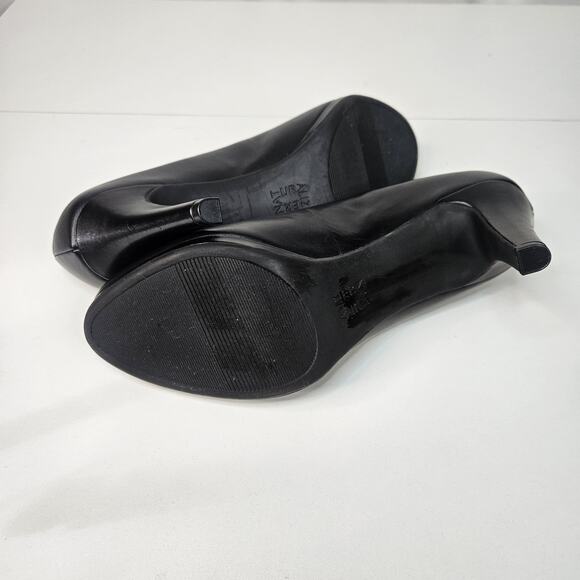 Naturalizer Womens Michelle Classic Black Leather High Heel Pump NWOB 10M - Picture 7 of 8